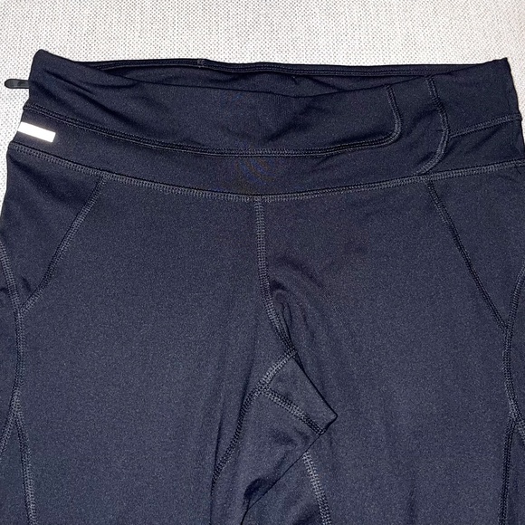 LOLE Black Leggings with Zipper - Picture 1 of 3